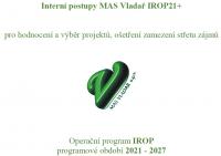 Interní postupy MAS Vladař IROP21+ pro hodnocení a výběr projektů